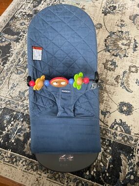 BabyBjorn Blue Baby Bouncer